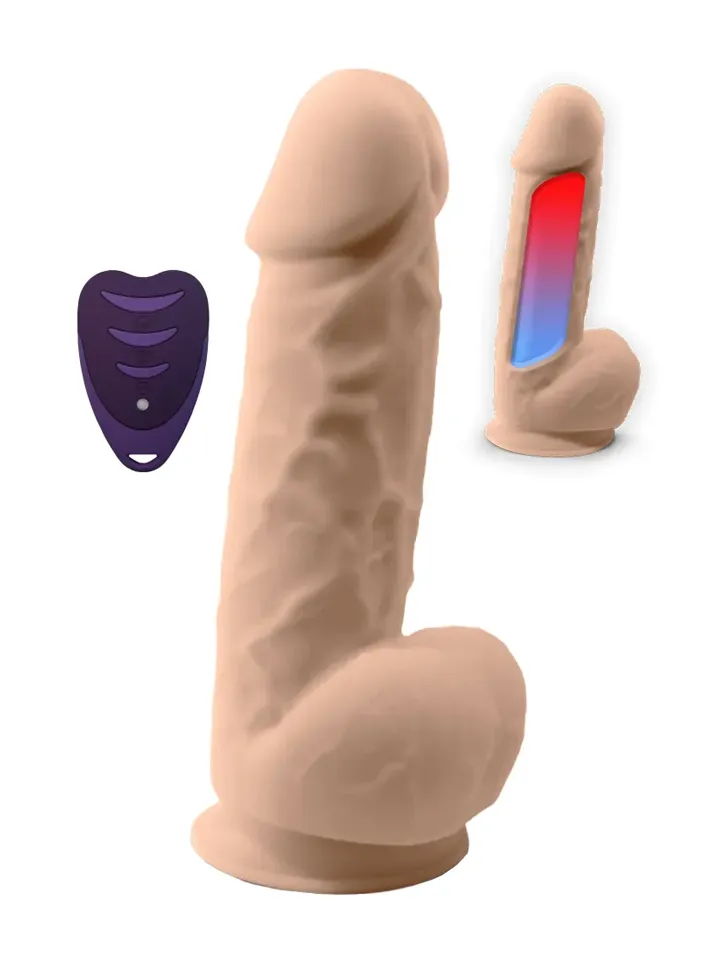 Silex-D Vibrating Dildo 21,5 cm - Vibrējošs dildo 1 [full]