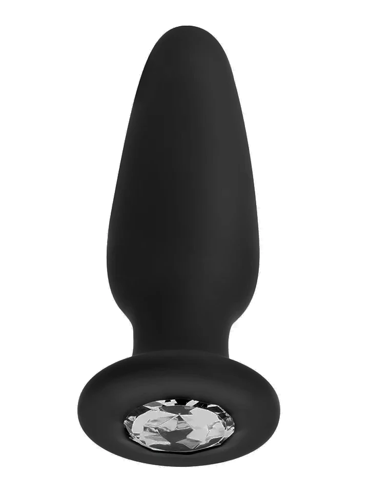 Silicone Anal Plug With Jewel 10,4 cm - Anālais spraudnis 1 [full]