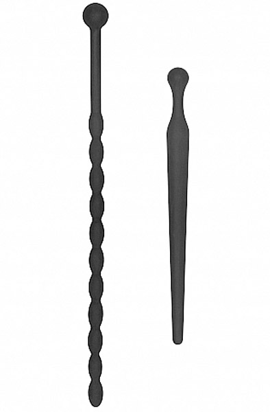 Silicone Beginners Plug Set Black - Dilatatora pakete 1