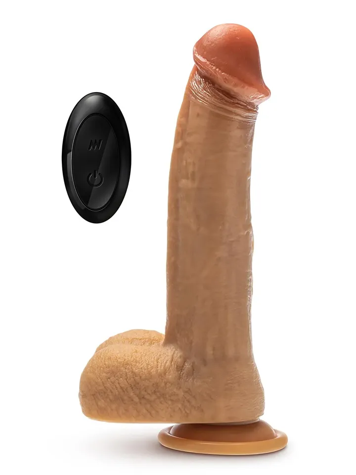 Silicone Dr. Phillips Thrusting Dildo 21,6 cm - Vibrējošs dildo 1 [full]