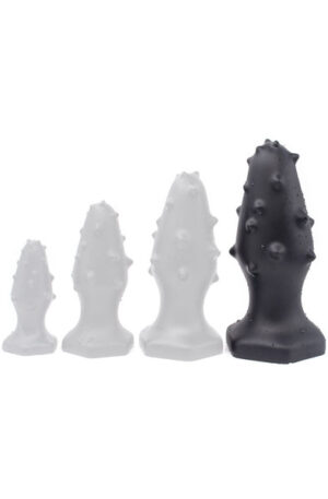 Silicone Monster Spike Plug XL 18 cm - Īpaši spožs anālais spraudnis 1