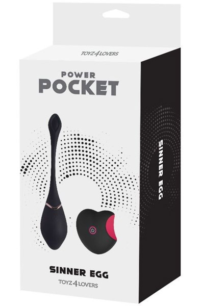 Sinner Egg Vibrating Egg - Vibrējoša ola 4