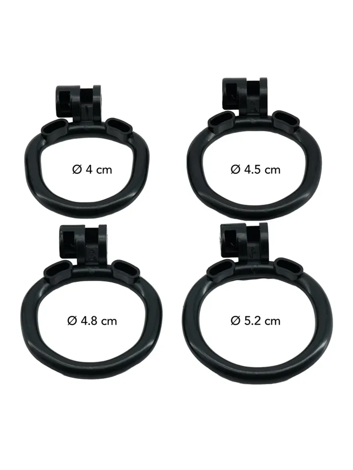 Sissy Trainer Cock Lock X-Short - Šķīstības būris 3 [full]