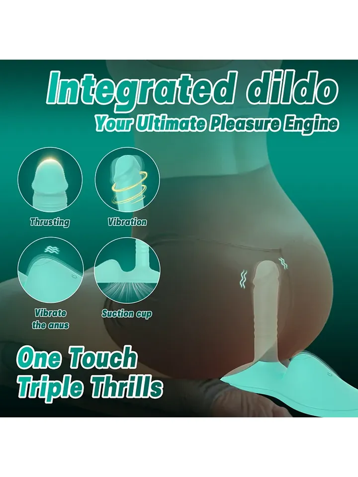 Sit & Ride Vibrator With App Control - Vibrējošie dildo 2 [full]