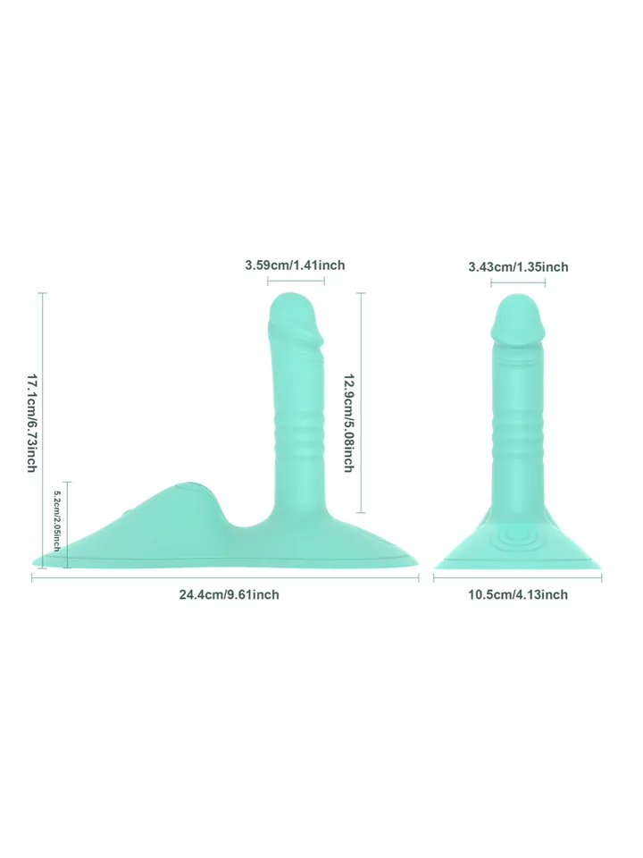 Sit & Ride Vibrator With App Control - Vibrējošie dildo 6 [full]