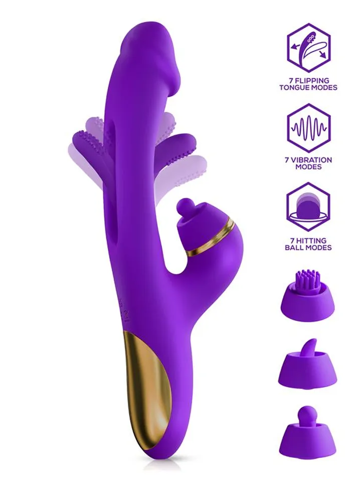 Siter 2.0 Flapping Tongue With Hitting Ball Vibrator - Trušu vibrators 1 [full]