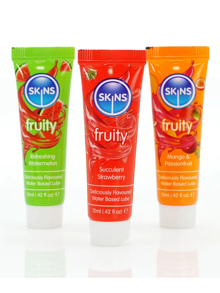 Skins Fruity Lubes 3-pack - Aromatizēta smērviela 2 [full]