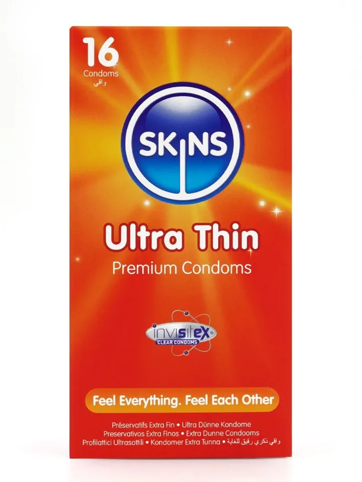Skins Ultra Thin Condoms 16-pack - Plāni prezervatīvi 2 [full]