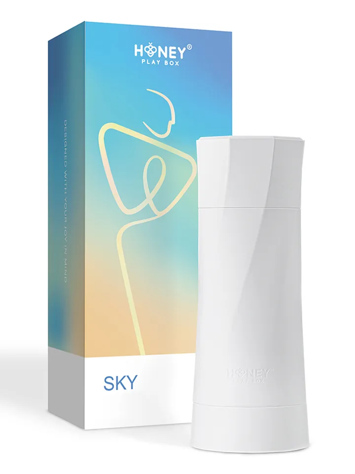 Sky Intense Suction & Vibration Blowjob Machine - Automātiskais masturbators 8 [full]