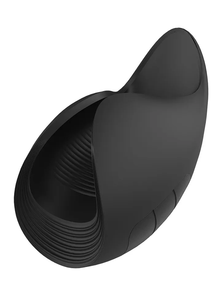 Smooth Power Stroker Black - Vibrējošs masturbators 3 [full]