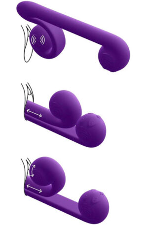 Snail Vibe Duo Vibrator Purple - Vibrators 1