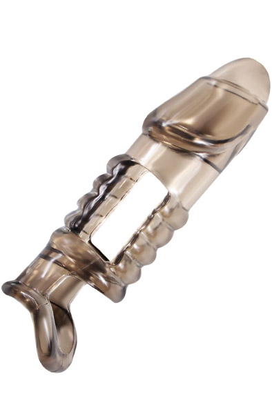 Soft TPE Cock Enlarging Sheath - Penisa piedurkne 3