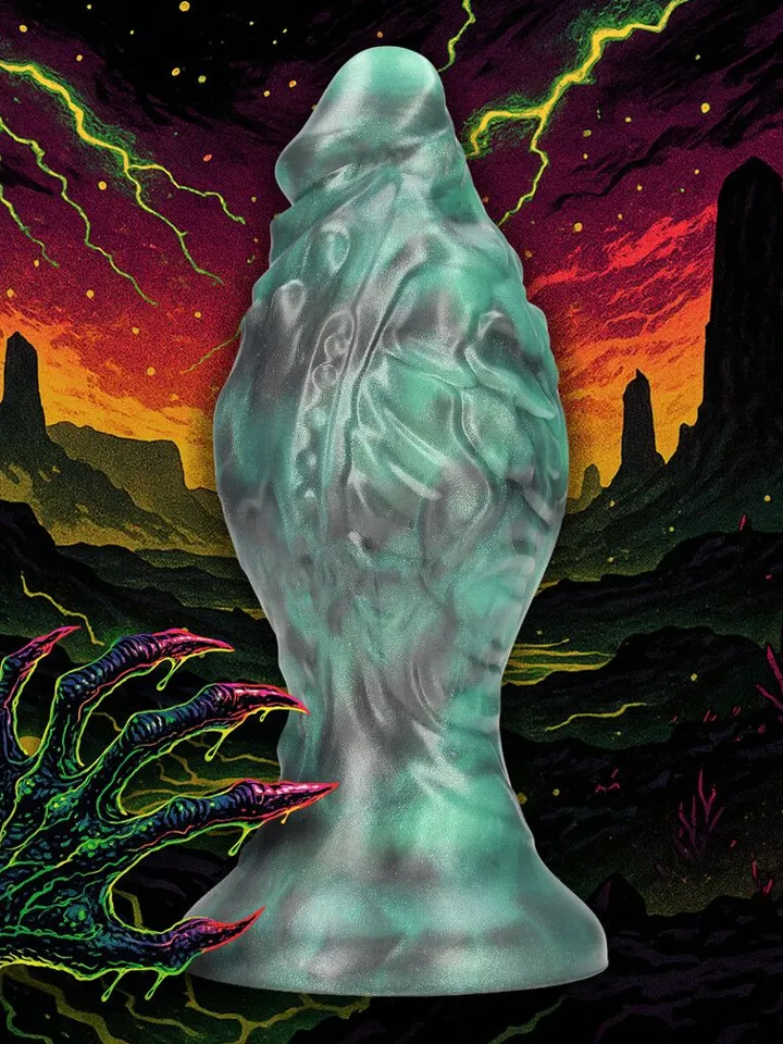 Space Born Fantasy Butt Plug 17,5 cm - Anālais spraudnis 3 [full]