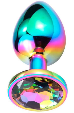 Space Journey Butt Plug With Jewel Small - Anālais spraudnis metāla 1
