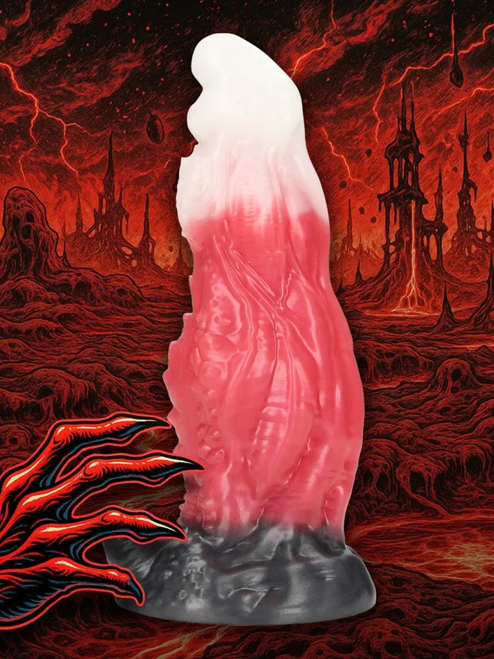Space Night Fiend Silicone Dildo 20 cm - Dragon dildo 3 [full]