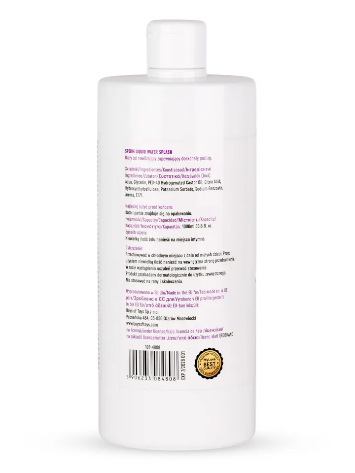 Sperm Liquid-Water-Splash 1000 ml - Mākslīgā sperma 2 [full]