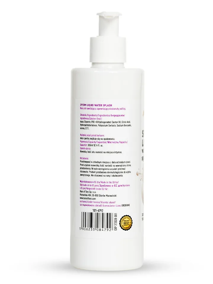 Sperm Liquid-Water-Splash 300 ml - Mākslīgā sperma 2 [full]
