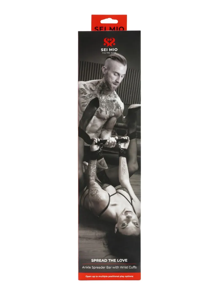 Spread The Love Ankle Spreader Bar With Wrist Cuffs - Izkliedētāja josla 4 [full]