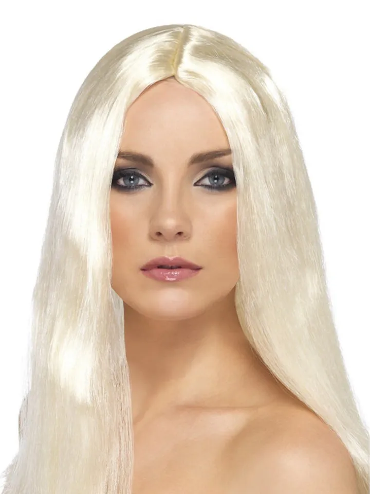 Star Style Long Straight Wig Blonde - Blondā parūka 1 [full]