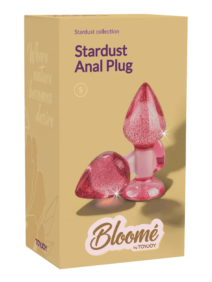 Stardust Anal Plug Pink Small - Anālais spraudnis 3 [full]