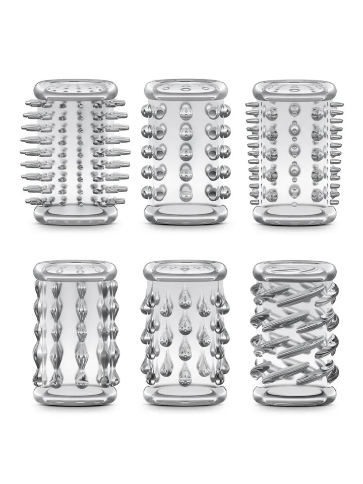 Stay Hard Cock Sleeve Kit Clear - Penisa piedurkne 2 [full]