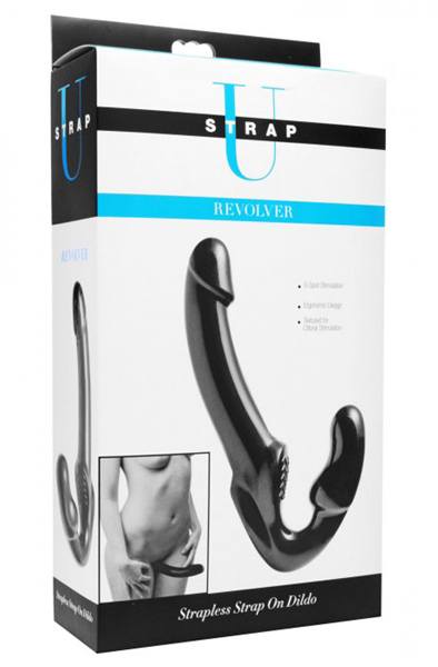 Strap U Revolver Strapless Strap On G-Spot Dildo - Strap-on 3
