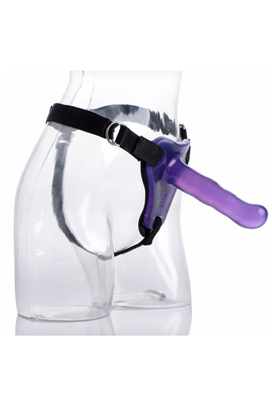 Strap U Strap-on Harness with Dildo Purple - Siksna ar siksnām 2
