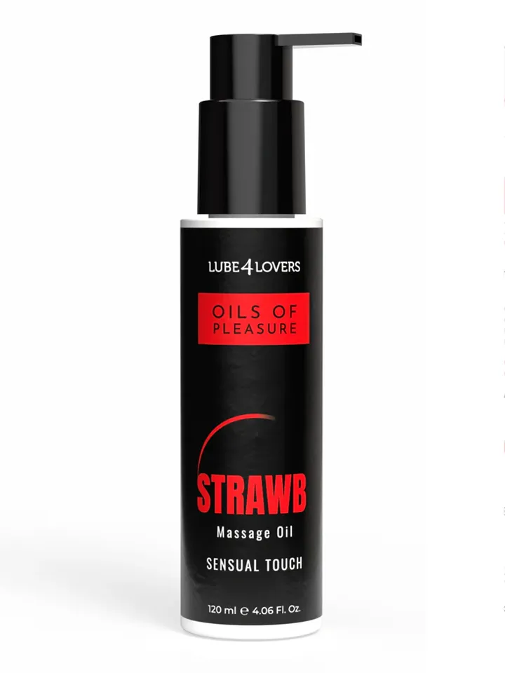 Strawberry Massage Oil 120 ml - Masāžas eļļa Zemeņu 1 [full]