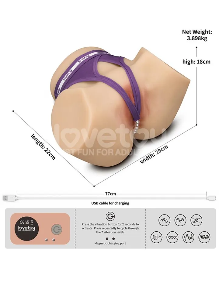 Streetgirls Dual Motor Sensation Pulse 3,9 kg - Seksa lelle 4