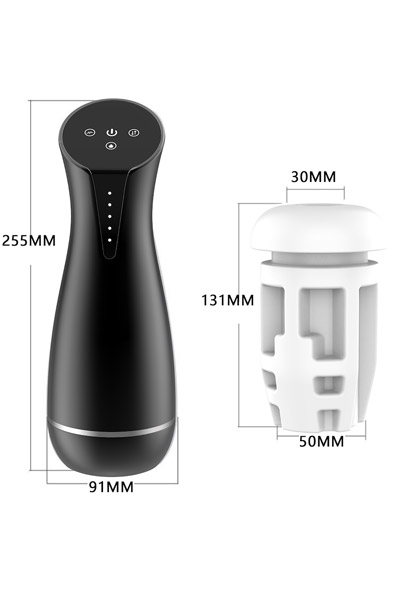 Suction, Heating & Vibrating Masturbator - Masturbators 5