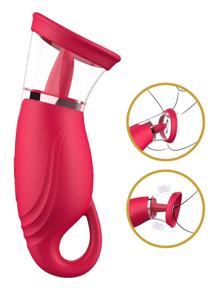 Suction Vibrator With 360° Tongue Stimulation - Klitora vibrators 4 [full]