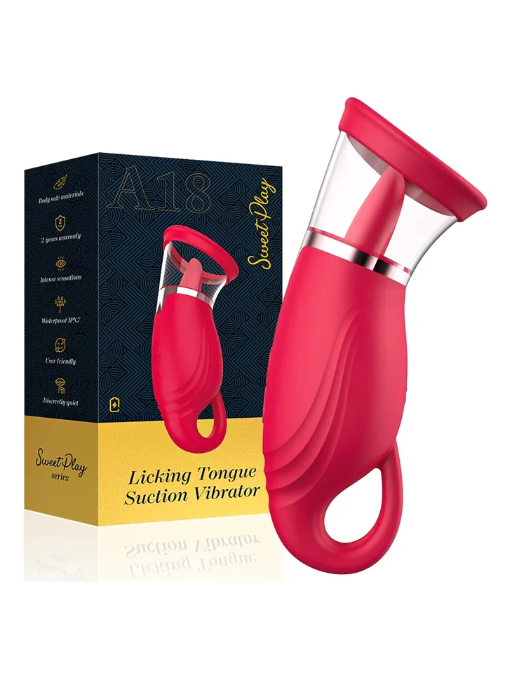 Suction Vibrator With 360° Tongue Stimulation - Klitora vibrators 6 [full]