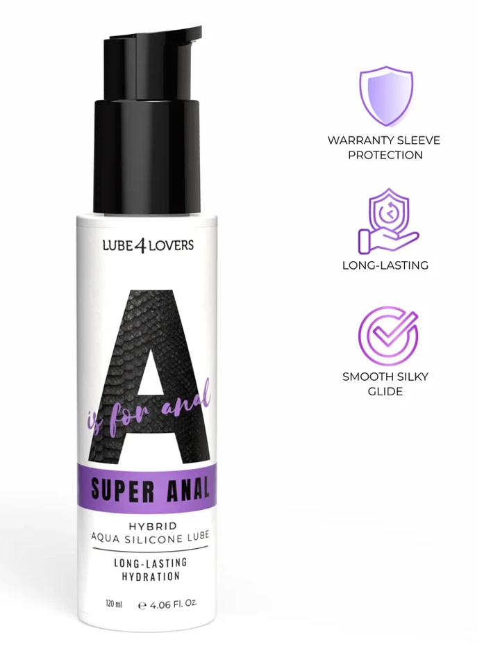 Super Anal Hybrid Anal Lubricant 120 ml - Hibrīda smērviela 2 [full]