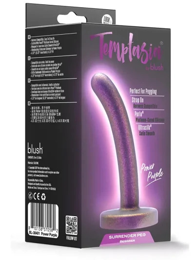 Surrender Peg Beginner Power Purple 12 cm - Dildo 4