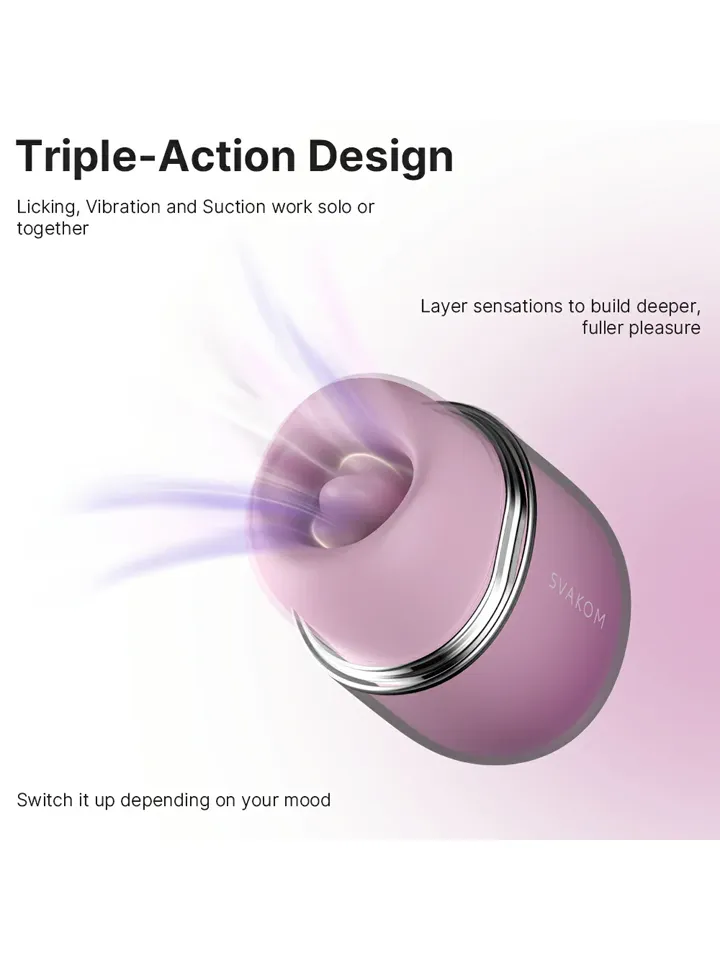 Svakom Klitty Clitoral Stimulator - Klitora vibrators 2 [full]