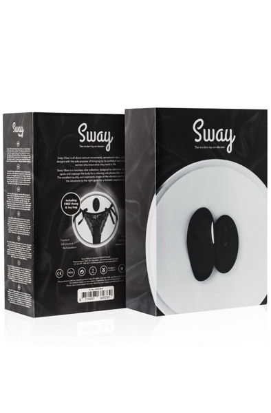 Sway Vibes No. 3 Black - Vibrējošas biksītes 4