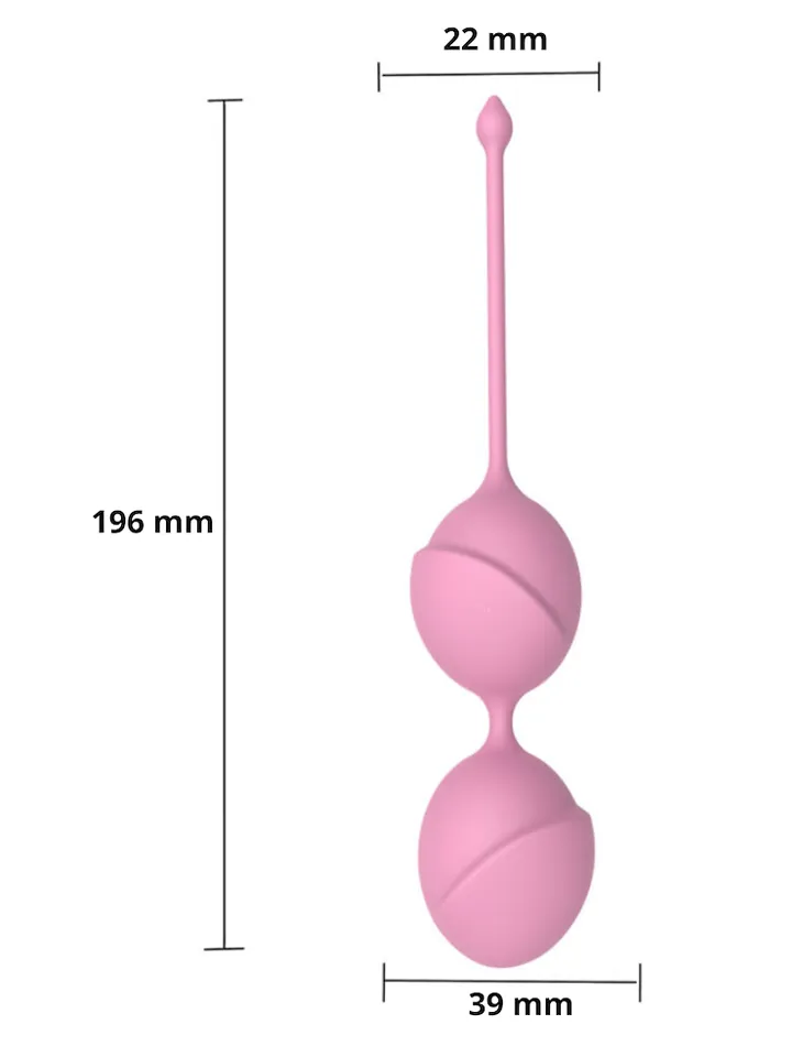 Sweet Play Kegel Ball Pink - Kegela bumbiņas 3 [full]