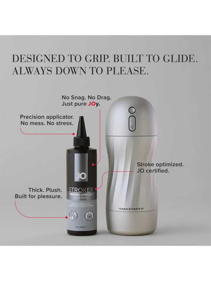 System JO Water-Based Stroker Lubricant 240 ml - Lubrikants uz ūdens bāzes 2 [full]