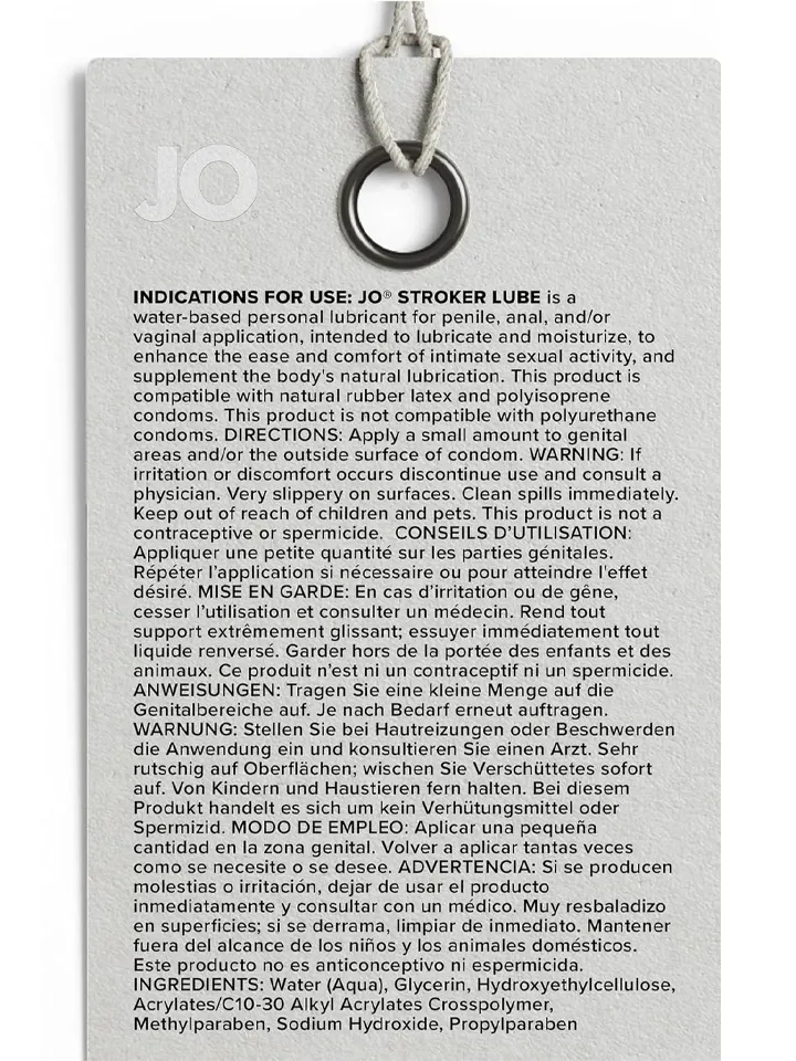 System JO Water-Based Stroker Lubricant 240 ml - Lubrikants uz ūdens bāzes 4 [full]