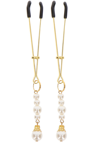 Taboom Tweezers With Pearls Gold - Sprauslas skavas 1