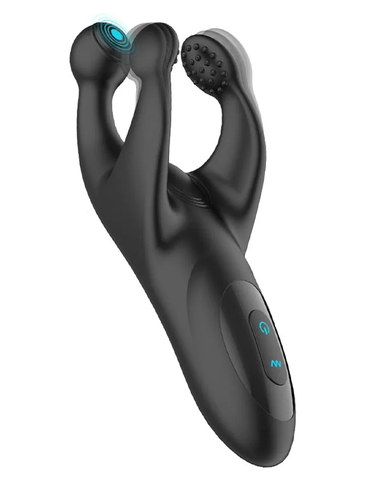 Tapping & Vibrating Penis Stimulator - Dzimumlocekļa vibrators 1 [full]