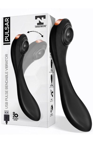 Tardenoche Pulsar Pulse Bendable Vibrator - Klitora stimulators 2
