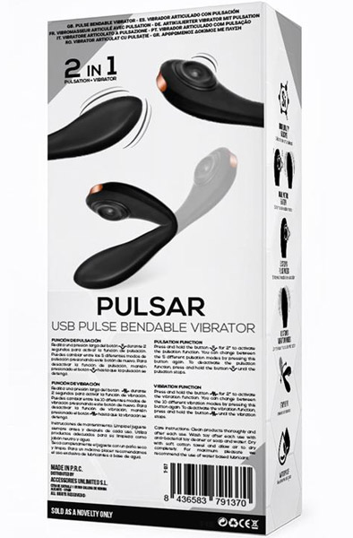 Tardenoche Pulsar Pulse Bendable Vibrator - Klitora stimulators 3