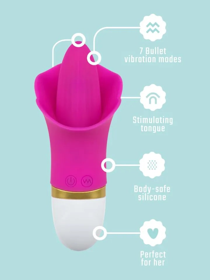 Teazers Clitoris Stimulator With Tongue - Vibrators 1 [full]