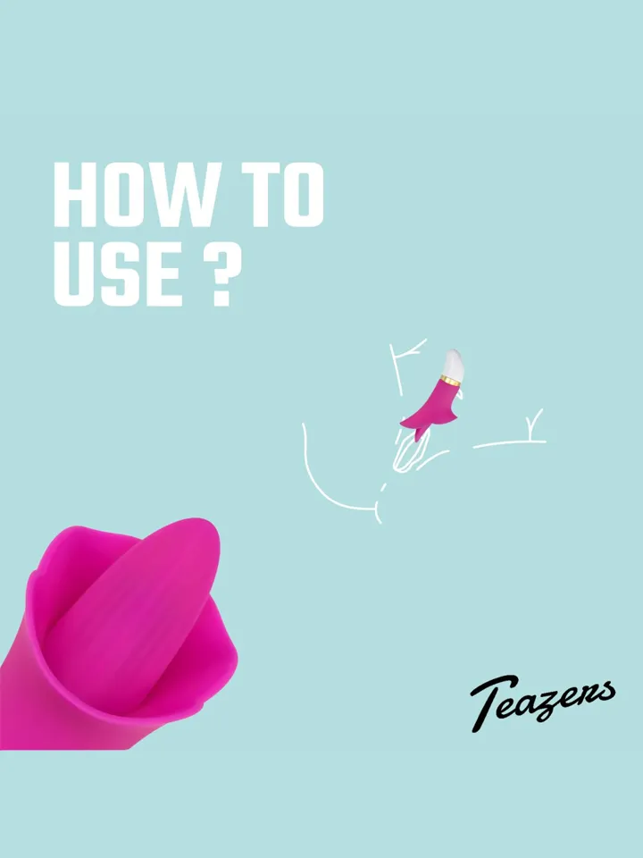 Teazers Clitoris Stimulator With Tongue - Vibrators 2 [full]
