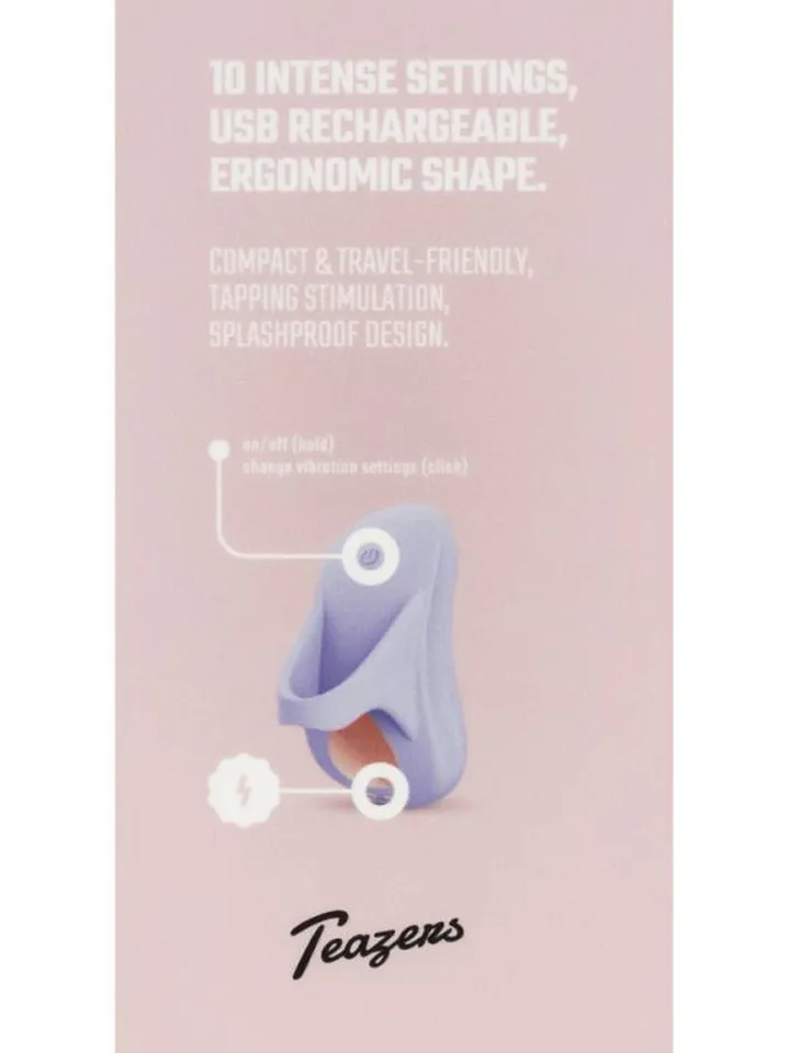 Teazers Finger Vibrator Tapping Toy - Pirkstu vibrators 2 [full]