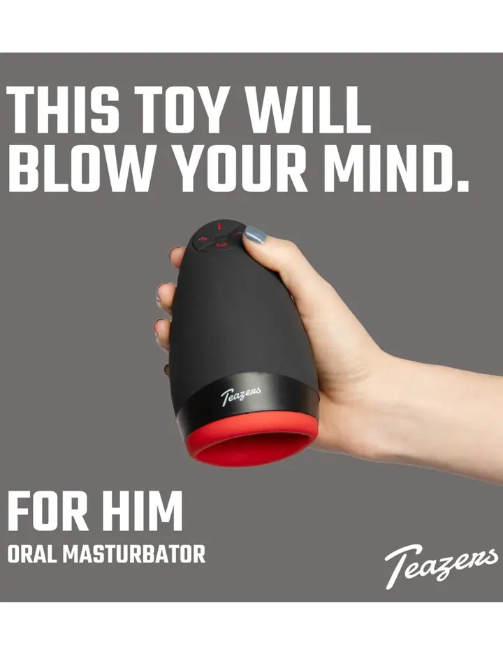 Teazers Heat & Vibration Masturbator - Vibrējošs masturbators 4 [full]