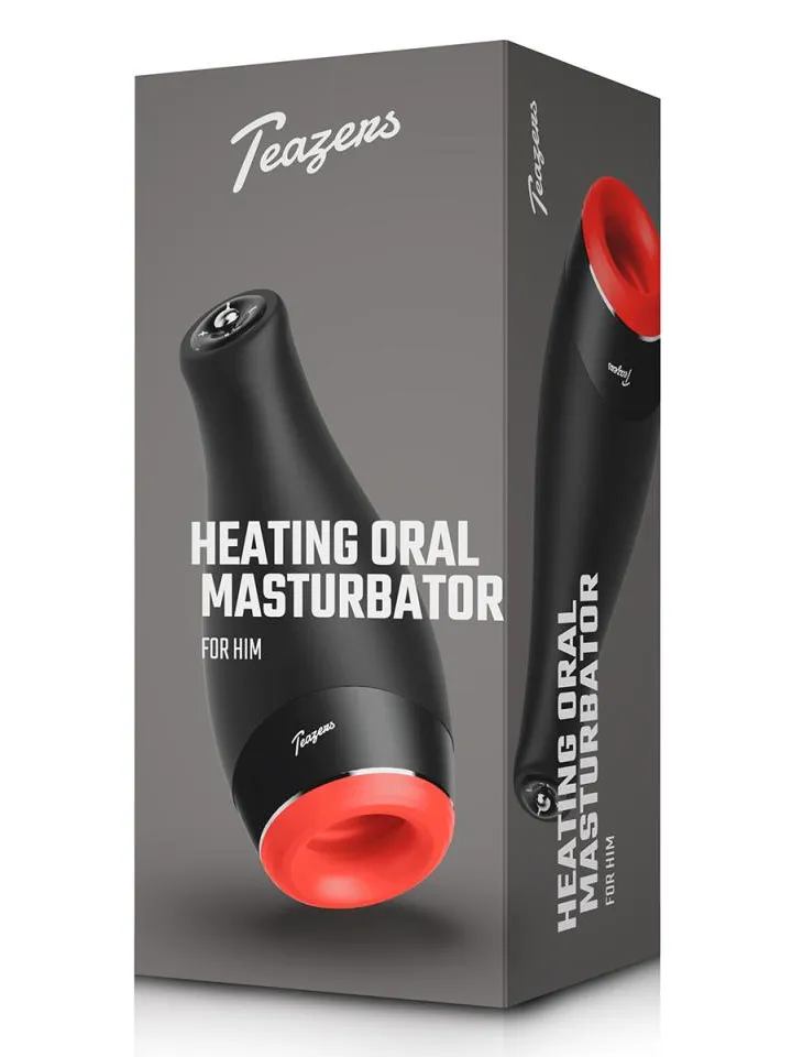 Teazers Heating Oral Masturbator - Vibrējošs masturbators 5 [full]