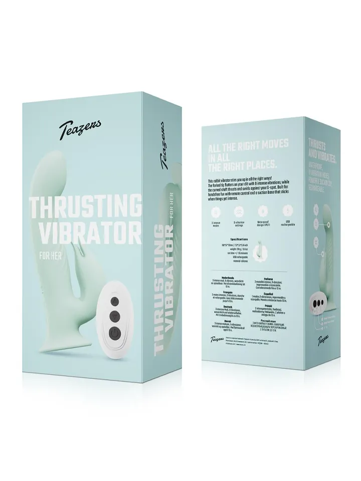 Teazers Rotating Rabbit Vibrator With Remote Control - Trušu vibrators 4 [full]