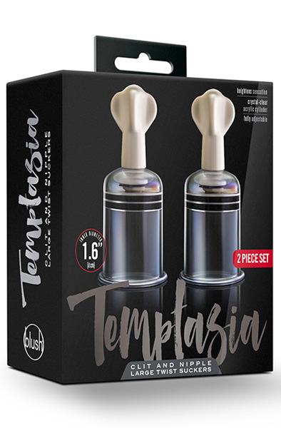 Temptasia Clit And Nipple Twist Suckers - Sprauslas piesūcekņi 2